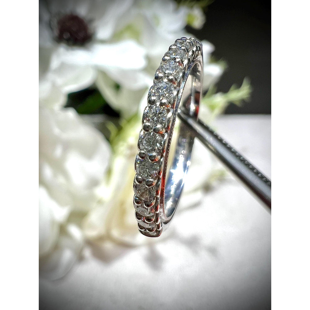 14K Diamond Band / 14K Diamond Wedding Band / Verragio Diamond Band / Diamond 0.40CT Wedding Band / Verragio Renaissance Diamond Ring