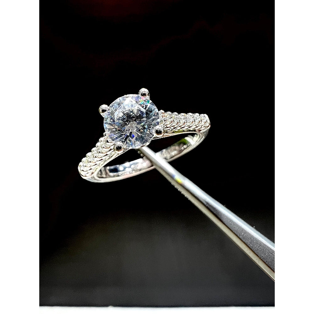 14K Diamond Engagement Ring / Verragio Engagement Ring / Verragio DISCOUNT Engagement Ring / Lab Grown Certified Diamond Engagement Ring
