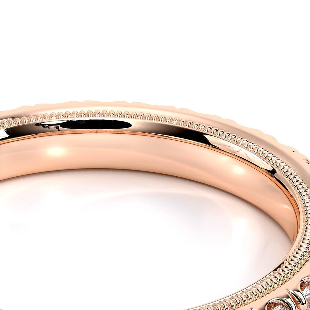 14K Rose Gold Diamond Band / 14K Diamond Wedding Band / Verragio Diamond Band / Diamond 0.81CT Wedding Band / Verragio DISCOUNT Diamond Ring