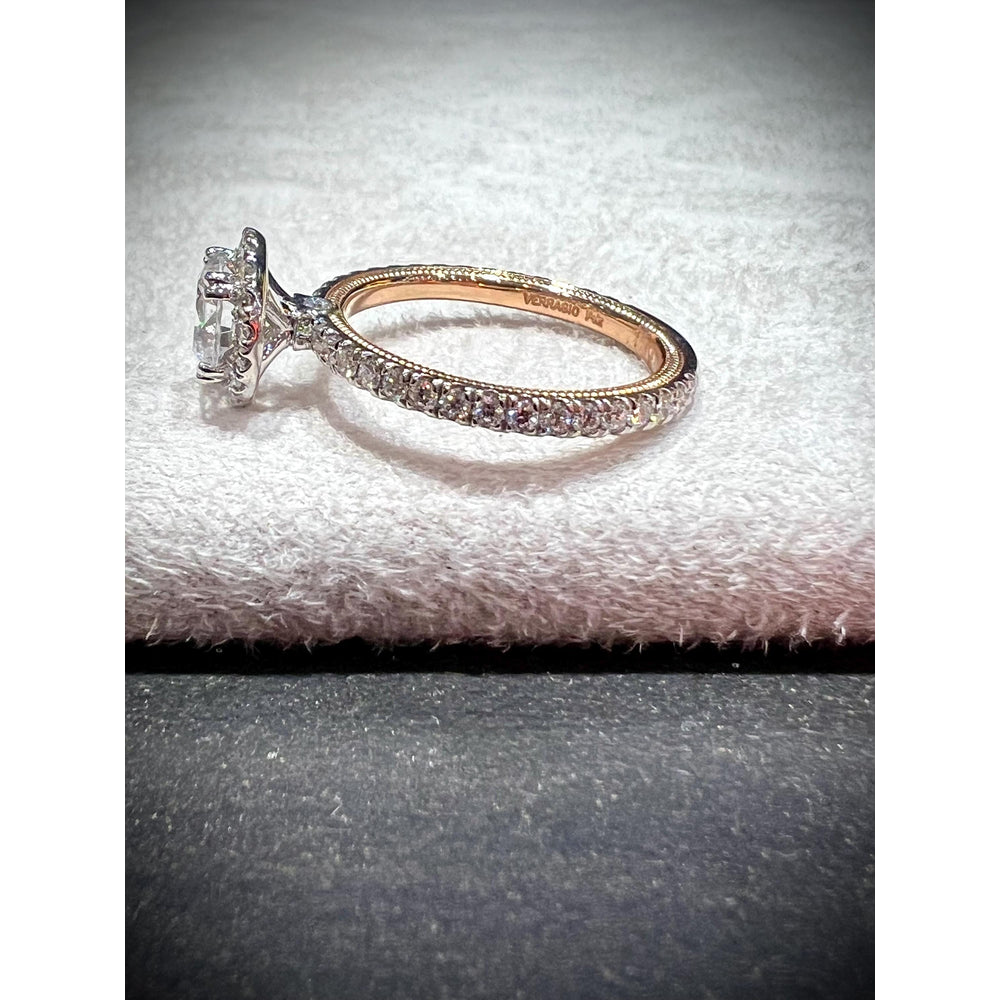 14K Diamond Engagement Ring / DISCOUNT Verragio Ring / Verragio Tradition Engagement Ring / Lab Grown Certified Diamond Engagement Ring