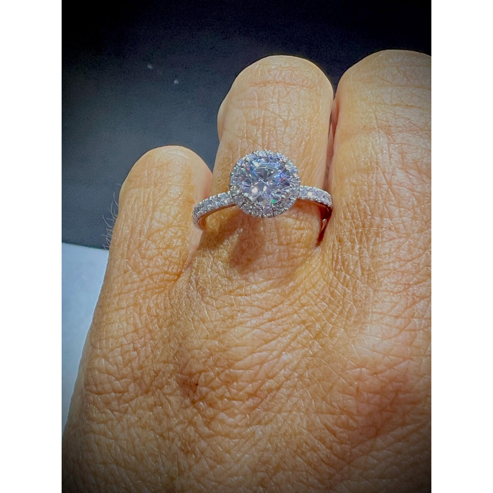 14K Diamond Engagement Ring / DISCOUNT Verragio Ring / Verragio Tradition Engagement Ring / Lab Grown Certified Diamond Engagement Ring