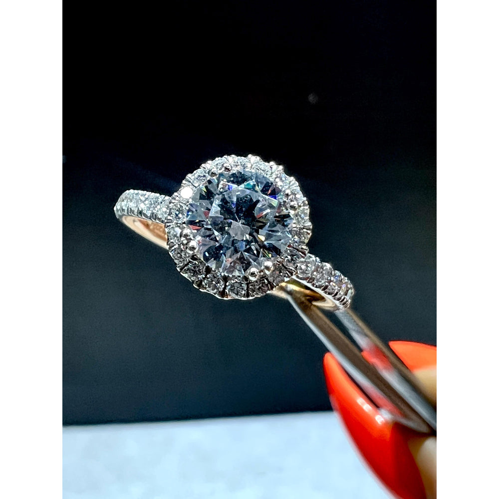 14K Diamond Engagement Ring / DISCOUNT Verragio Ring / Verragio Tradition Engagement Ring / Lab Grown Certified Diamond Engagement Ring