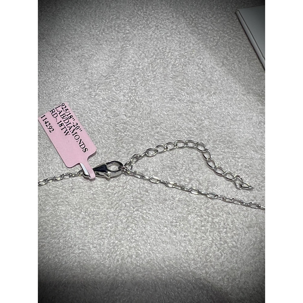 Multi-Shape Diamond Solitaire Necklaces/ Diamond Solitaire Necklaces / Round Diamond Necklace / Diamond Heart Necklace / Diamond Pendants