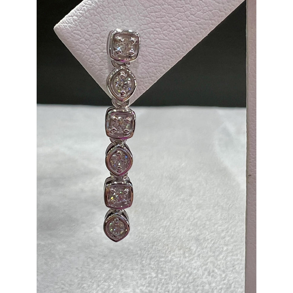 Diamond Dangle Earrings/ 1/2 Carat Diamond Earrings/ 1/2 Carat Diamond Dangle Earrings/ Diamond Earrings/ Dangle Earrings