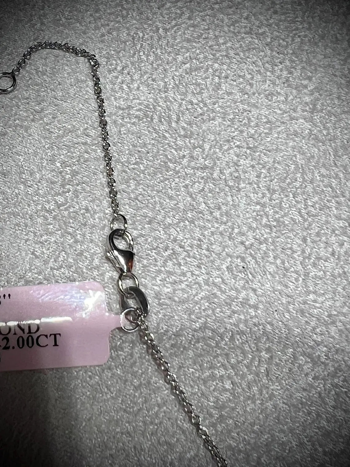 14K Heart Shape 2.00 Carat Lab Grown IGI Certified Diamond Solitaire Necklace: Adjustable