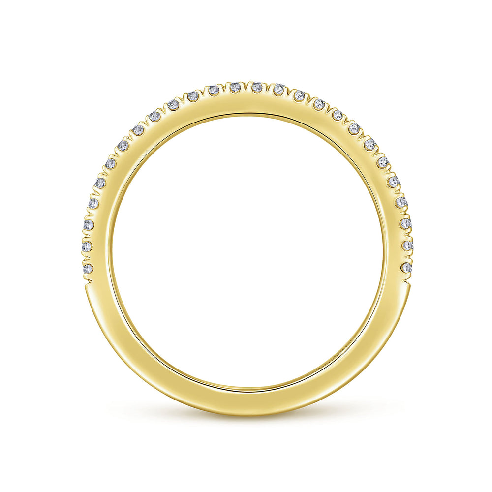 14K Yellow Gold Matching Wedding Band