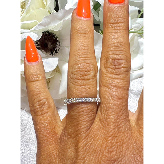 14K Diamond Band / 14K Diamond Wedding Band / Verragio Diamond Band / Diamond 0.40CT Wedding Band / Verragio Renaissance Diamond Ring