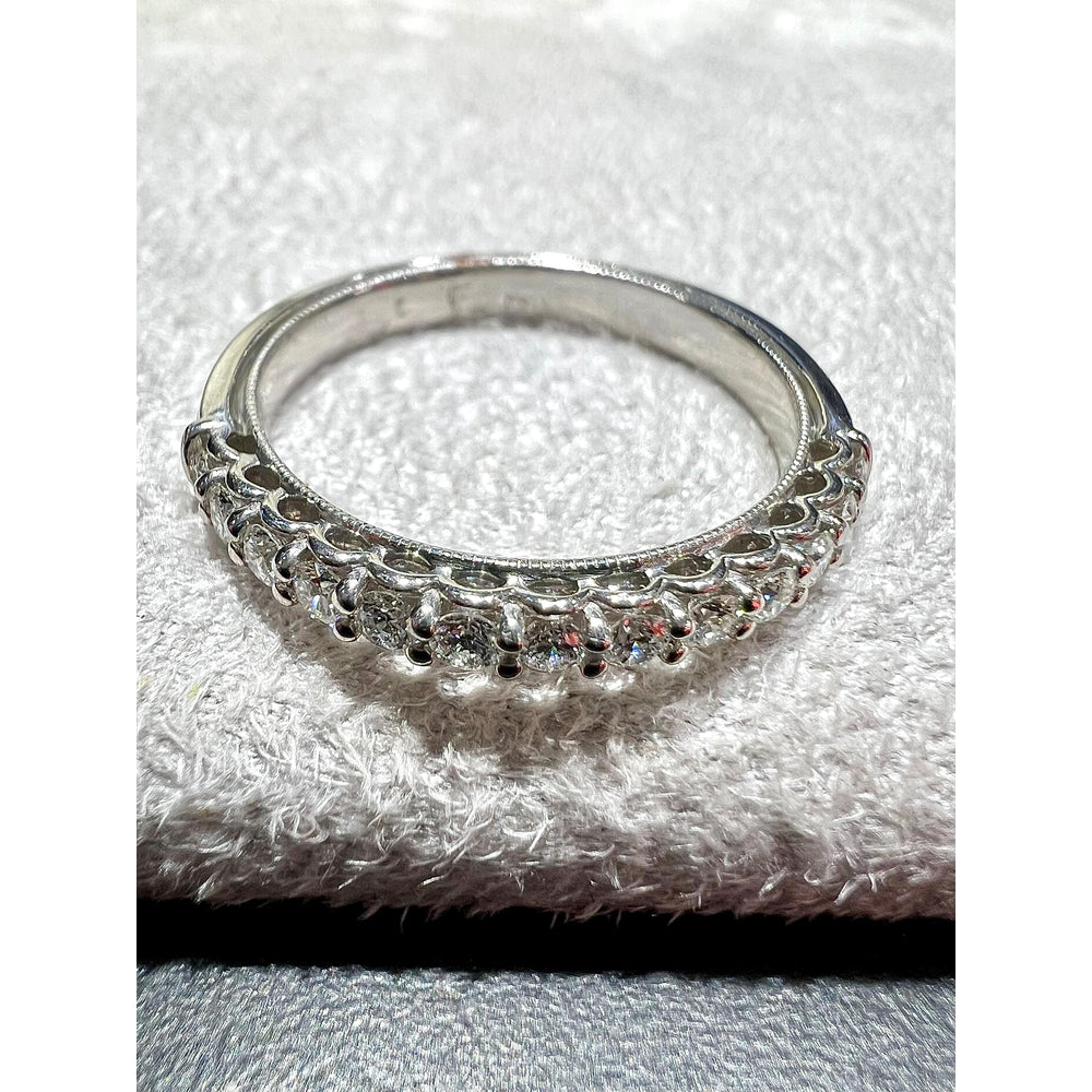 14K Diamond Band / 14K Diamond Wedding Band / Verragio Diamond Band / Diamond 0.40CT Wedding Band / Verragio Renaissance Diamond Ring