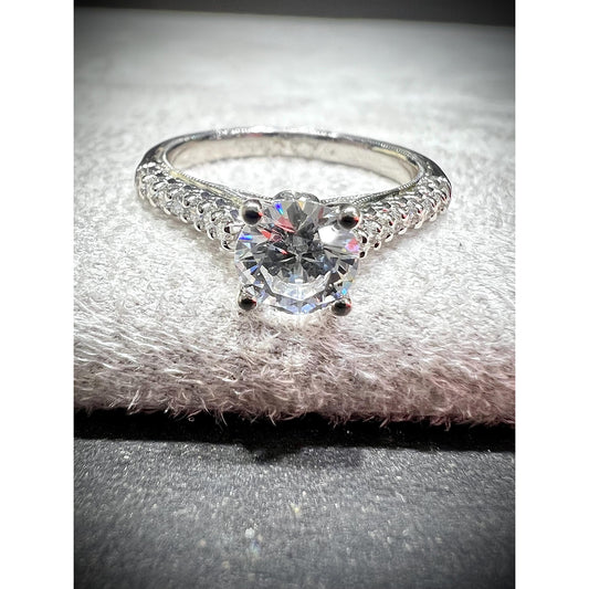 14K Diamond Engagement Ring / Verragio Engagement Ring / Verragio DISCOUNT Engagement Ring / Lab Grown Certified Diamond Engagement Ring