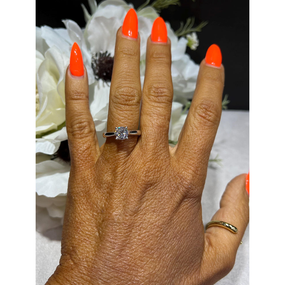 18K Verragio Engagement Ring / 1.00 Carat Lab Grown Diamond Engagement Ring / Verragio Venetian Engagement Ring / Lab Grown Engagement Ring