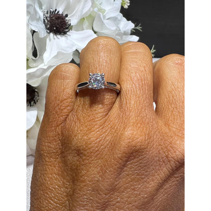 18K Verragio Engagement Ring / 1.00 Carat Lab Grown Diamond Engagement Ring / Verragio Venetian Engagement Ring / Lab Grown Engagement Ring