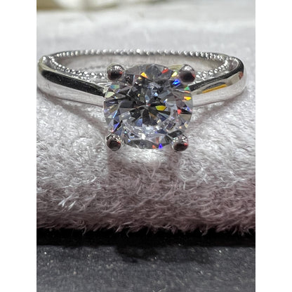 18K Verragio Engagement Ring / 1.00 Carat Lab Grown Diamond Engagement Ring / Verragio Venetian Engagement Ring / Lab Grown Engagement Ring
