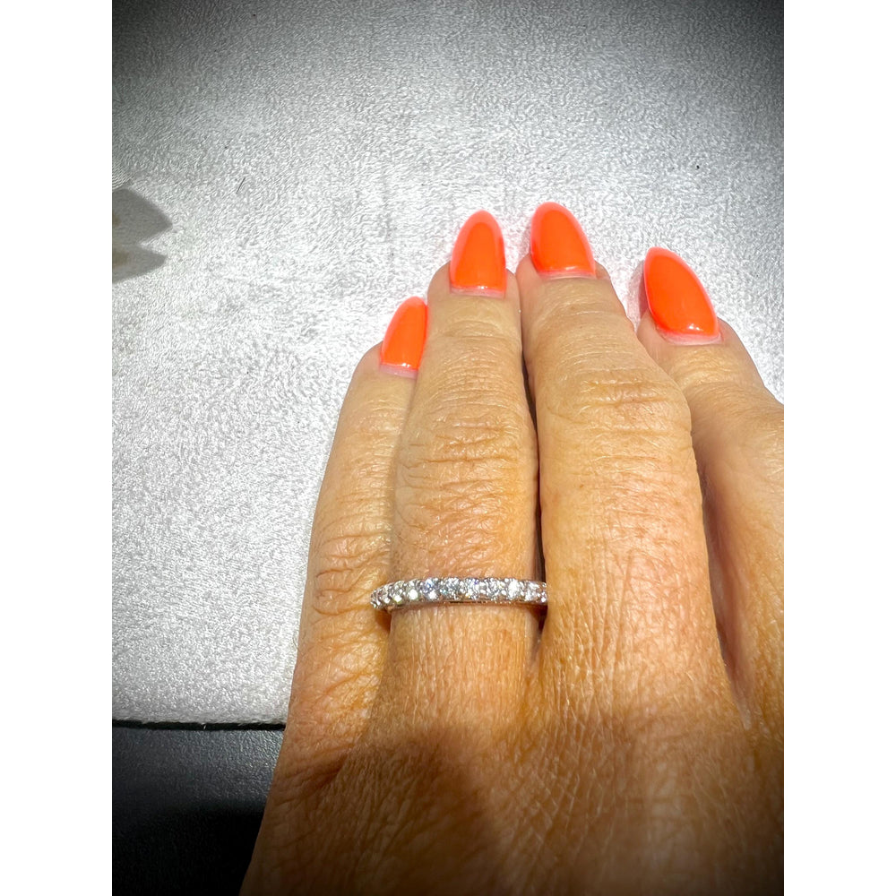 14K Diamond Eternity Band / 14K Diamond Wedding Band / Verragio Diamond Band / Diamond 0.90CT Wedding Band / Verragio DISCOUNT Diamond BAND