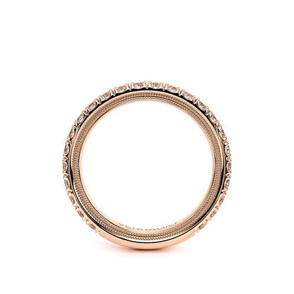 14K Rose Gold Diamond Band / 14K Diamond Wedding Band / Verragio Diamond Band / Diamond 0.81CT Wedding Band / Verragio DISCOUNT Diamond Ring
