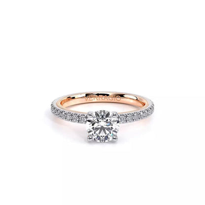 14K Diamond Engagement Ring / DISCOUNT Verragio Ring / 14K 1 Carat Diamond Engagement Ring / Lab Grown Certified Diamond Engagement Ring