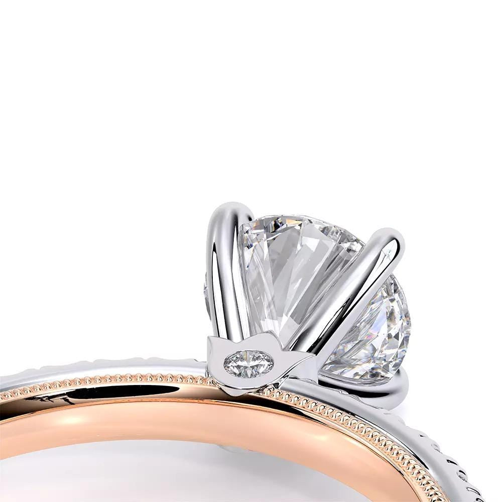 14K Diamond Engagement Ring / DISCOUNT Verragio Ring / 14K 1 Carat Diamond Engagement Ring / Lab Grown Certified Diamond Engagement Ring