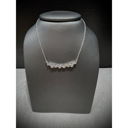 Diamond Bar Necklace / Diamond Necklace / Diamond 1.10 Carat Necklace / Diamond Bar / Diamond Pendant