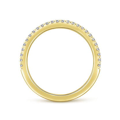 14K Yellow Gold Matching Wedding Band