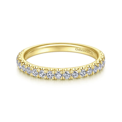 14K Yellow Gold Matching Wedding Band