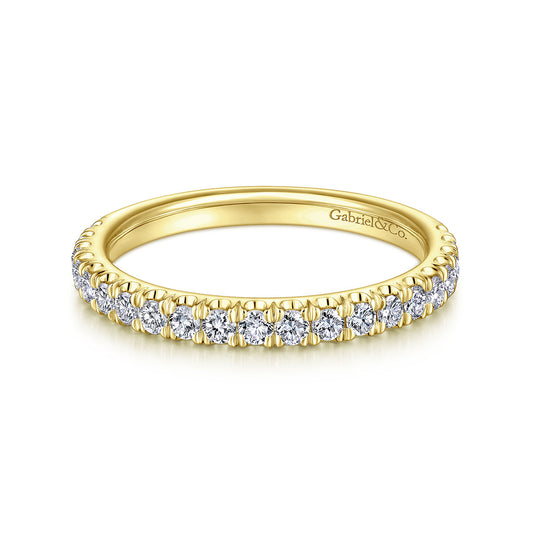 14K Yellow Gold Matching Wedding Band