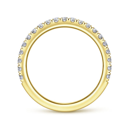 14K Yellow Gold Matching Wedding Band