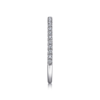 14K White Gold Matching Wedding Band