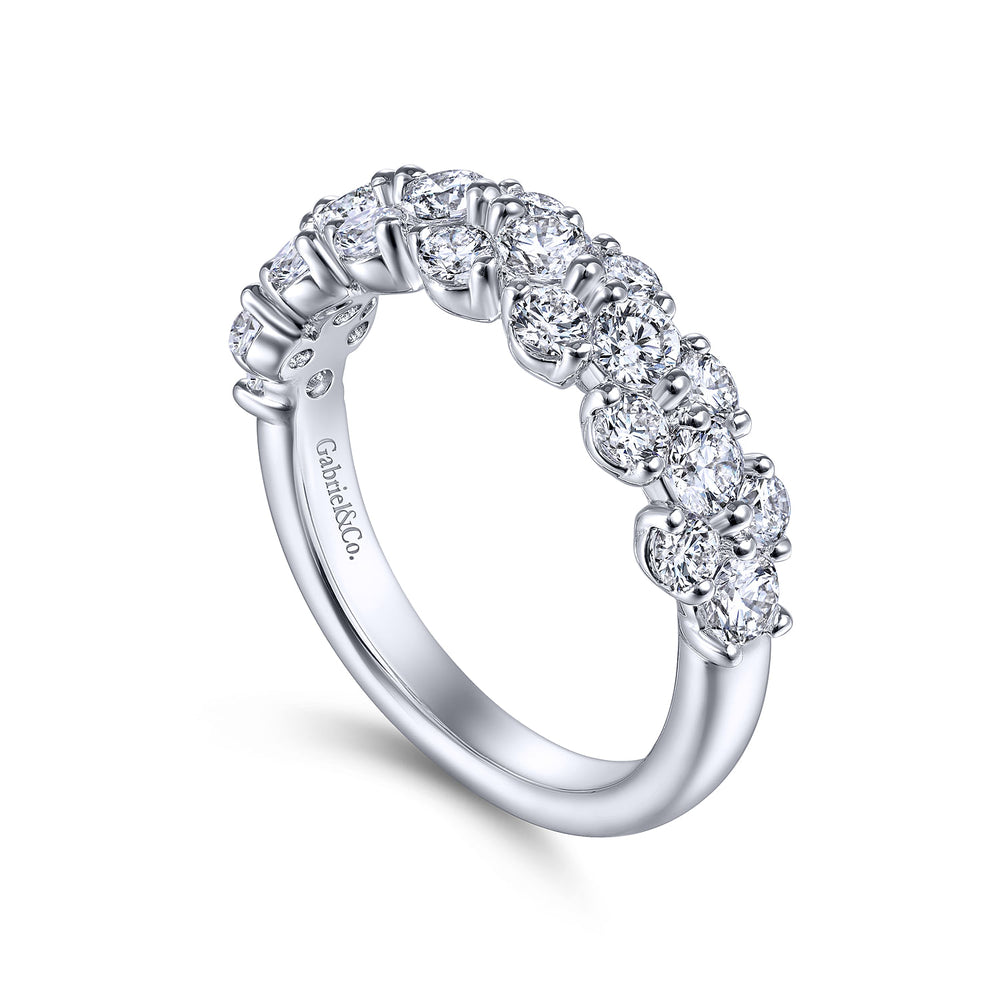 14K White Gold Matching Wedding Band