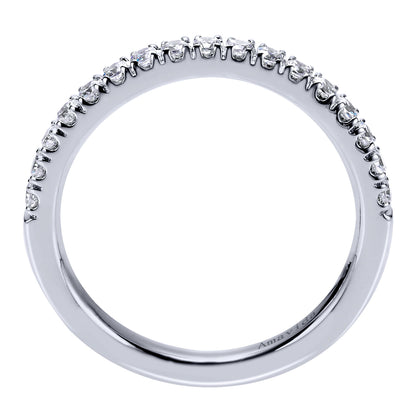 18K White Gold   Matching Wedding Band