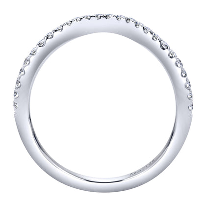 18K White Gold   Matching Wedding Band