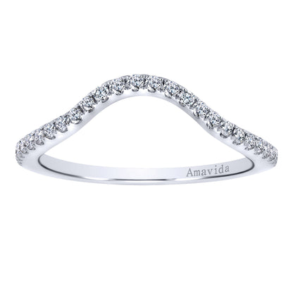 18K White Gold   Matching Wedding Band