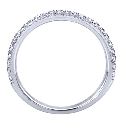18K White Gold   Matching Wedding Band