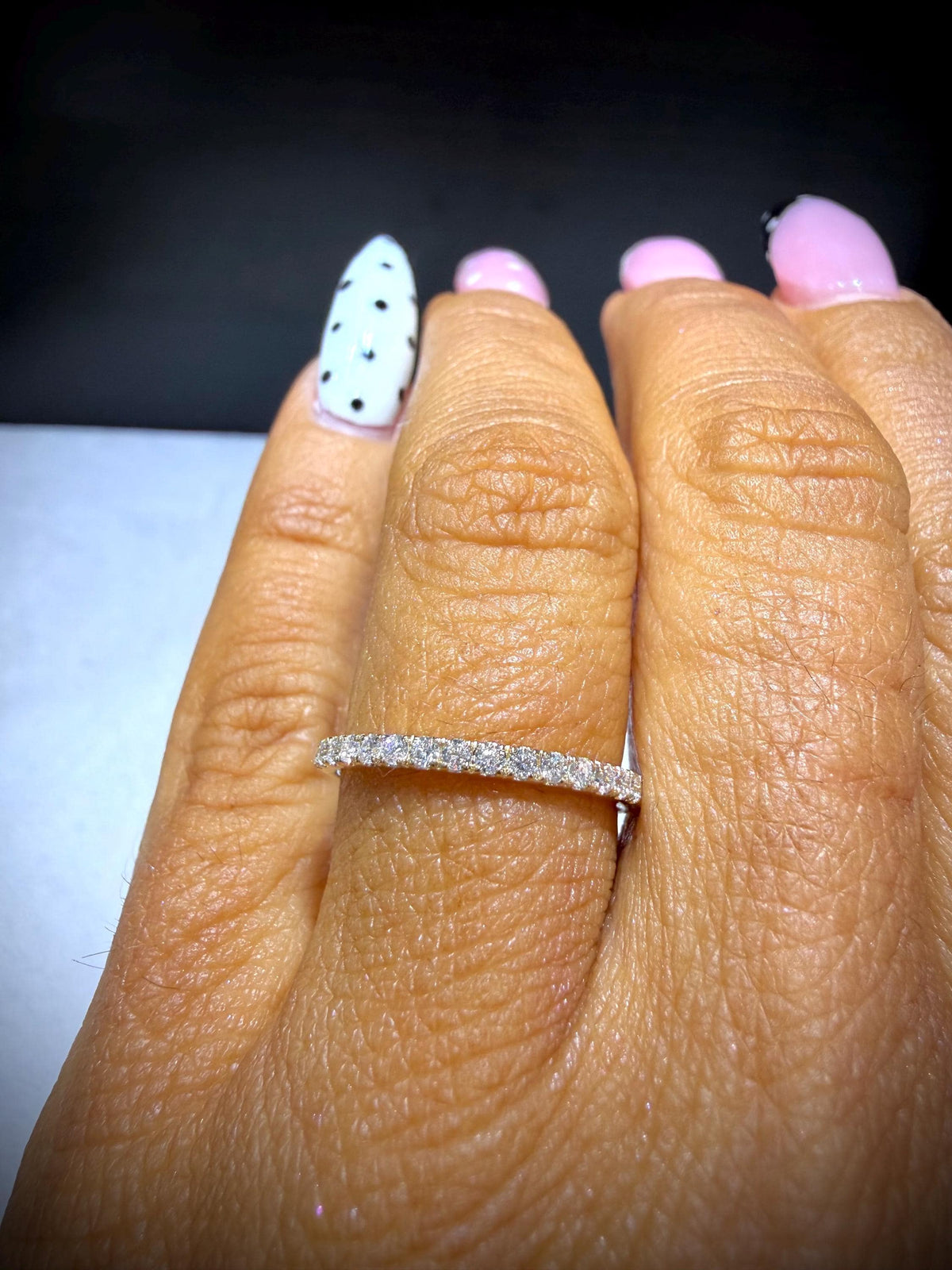14K Lab Grown Diamond Bands 0.50 ct tw., size 6.5