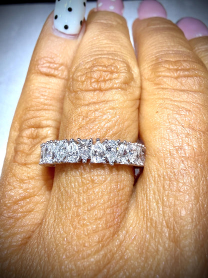 14K Lab Grown Pear Shape Diamond Ring 2.00ct tw.