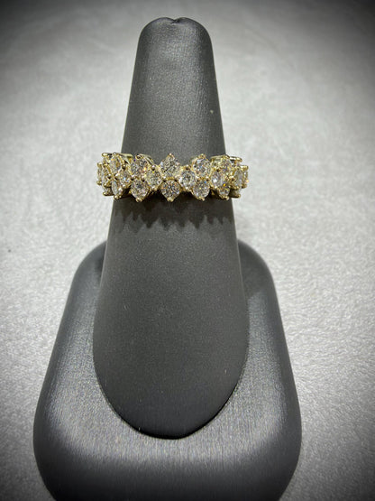 10K Lab Grown Diamond Ring 1.00 Carat tw.