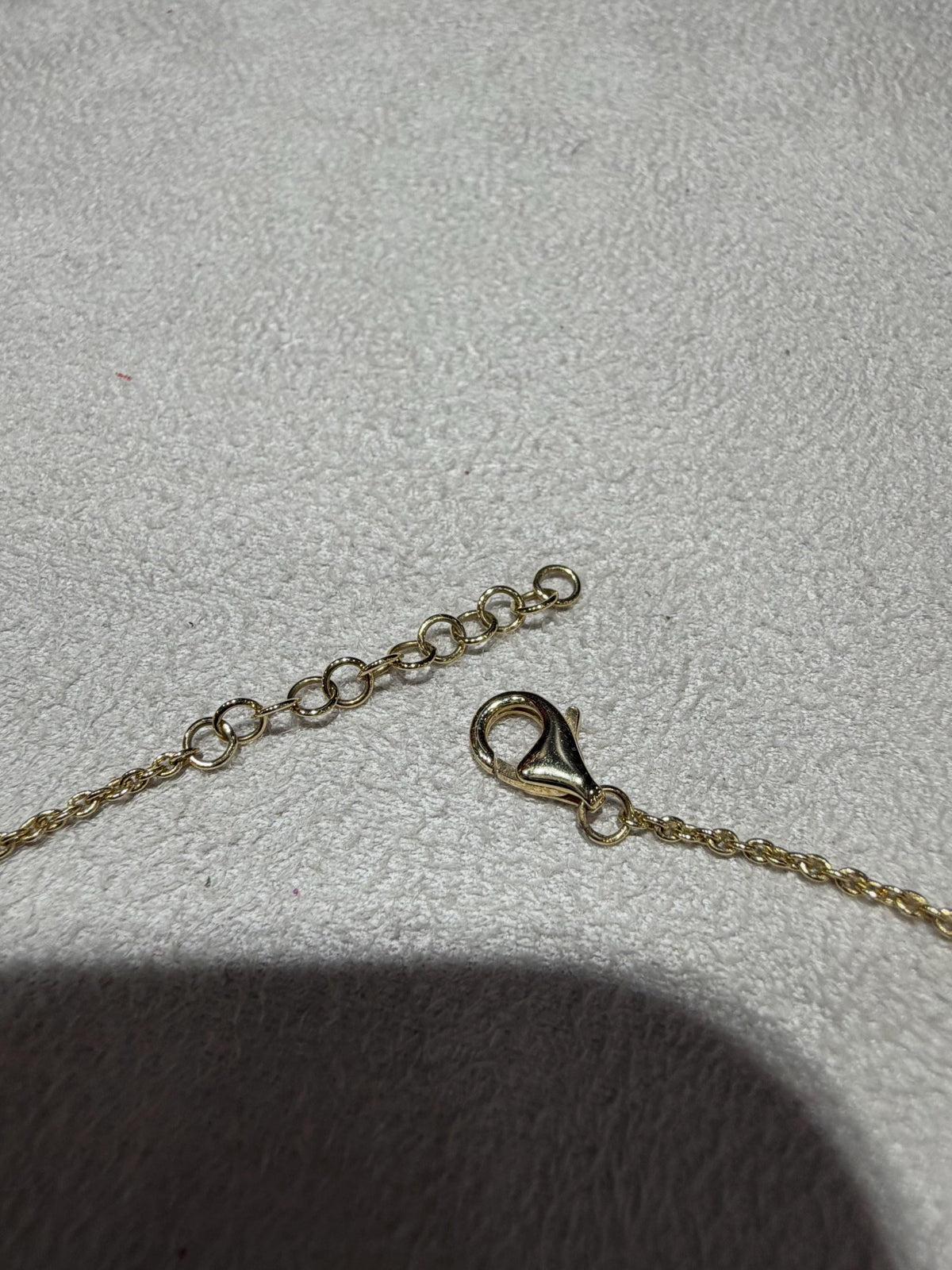 14K Natural Diamond Heart Bracelet 0.11 ct tw. adjustable 6”- 7”